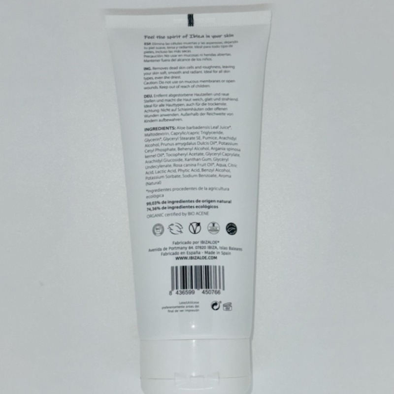 Exfoliante aloe vera corporal 200 ml - Imagen 4